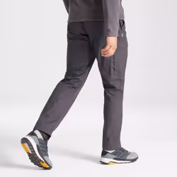 Craghoppers Mens Expert Kiwi Tailored Trousers - 36S, Carbon Grey