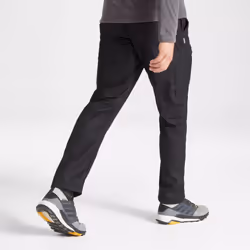 Craghoppers Mens Expert Kiwi Tailored Trousers - 40R, Black