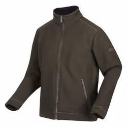 Regatta Mens Garrian II Full Zip Fleece Jacket - 4XL, Dark Khaki