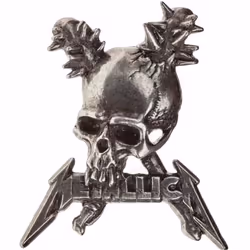 Metallica Damage Including Skull Badge