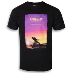 Queen Unisex Adult Bohemian Rhapsody Back Print T-Shirt - M, Black