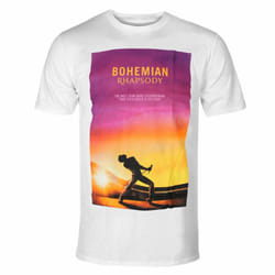 Queen Unisex Adult Bohemian Rhapsody Back Print T-Shirt - L, White