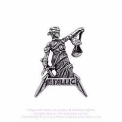 Metallica Justice For All 3D Badge