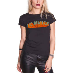 The Beatles Womens/Ladies Live In Japan Back Print T-Shirt - S, Black