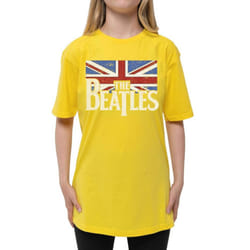 The Beatles Childrens/Kids Vintage Logo T-Shirt - 3-4 Years, Yellow
