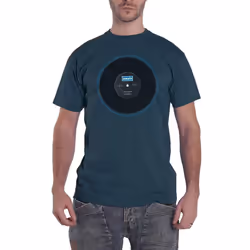 Oasis Unisex Adult Live Forever Single T-Shirt - XL, Denim Blue