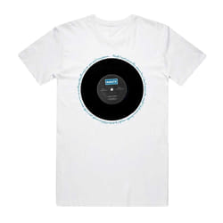 Oasis Unisex Adult Live Forever Single T-Shirt - XL, White