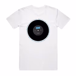 Oasis Unisex Adult Live Forever Single T-Shirt - 2XL, White