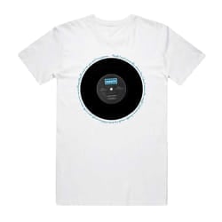 Oasis Unisex Adult Live Forever Single T-Shirt - 2XL, White