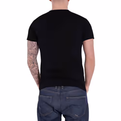 The Beatles Unisex Adult Flag Logo T-Shirt - XXL, Black