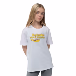 The Beatles Childrens/Kids Yellow Submarine Nothing Is Real T-Shirt - 3-4 Years, White