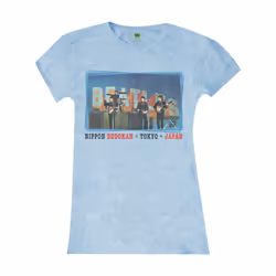 The Beatles Womens/Ladies Nippon Budokan T-Shirt - L, Blue
