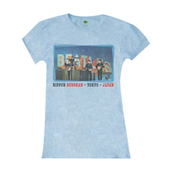 The Beatles Womens/Ladies Nippon Budokan T-Shirt - L, Blue