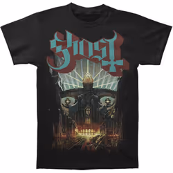 Ghost Unisex Adult Meliora T-Shirt - XL, Black