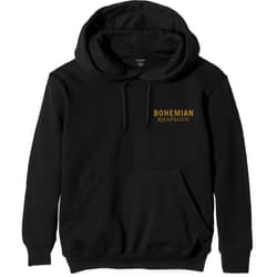 Queen Unisex Adult Bohemian Rhapsody Back Print Hoodie - XXL, Black