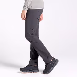 Craghoppers Womens/Ladies NosiLife Pro Slim Trousers - 14 UK R, Charcoal