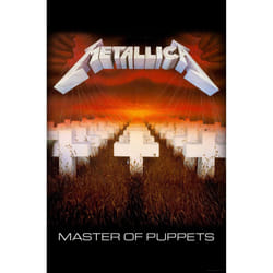 Metallica Master Of Puppets Textile Poster
