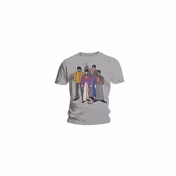 The Beatles Unisex Adult Yellow Submarine T-Shirt - XS, Grey