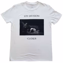 Joy Division Unisex Adult Classic Closer T-Shirt - XL, White