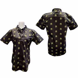 Queen Unisex Adult All-Over Print Shirt - S, Black