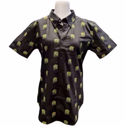 Queen Unisex Adult All-Over Print Shirt - XL, Black