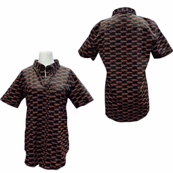 Queen Unisex Adult Logo All-Over Print Shirt - S, Black