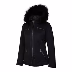 Dare 2B Womens/Ladies Julien Macdonald Supermacy Plain Ski Jacket - 14 UK, Black