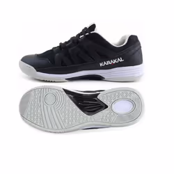Karakal Mens Prolite Indoor Court Trainers - 8 UK, Black
