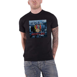 The Beatles Unisex Adult Sgt Pepper T-Shirt - L, Black