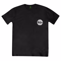 The Beatles Unisex Adult Washington Coliseum Back Print T-Shirt - S, Black