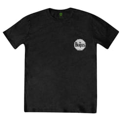 The Beatles Unisex Adult Washington Coliseum Back Print T-Shirt - S, Black