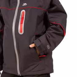 Trespass Boys Wilson TP75 Ski Jacket - 7-8 Years, Dark Grey