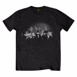 The Beatles Unisex Adult Live in DC Back Print T-Shirt - S, Black