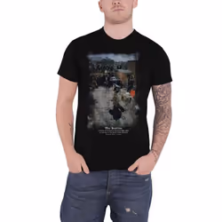 The Beatles Unisex Adult 3 Savile Row Back Print T-Shirt - S, Black