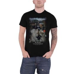 The Beatles Unisex Adult 3 Savile Row Back Print T-Shirt - S, Black