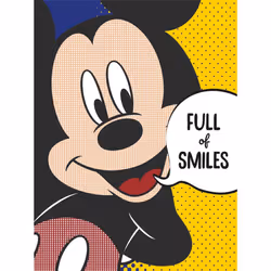 Disney Full Of Smiles Mickey Mouse Canvas Print