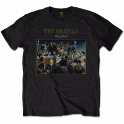 The Beatles Unisex Adult Hey Jude Live T-Shirt - S, Black