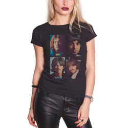 The Beatles Womens/Ladies White Album T-Shirt - XXL, Black