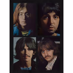 The Beatles Womens/Ladies White Album T-Shirt - XXL, Black