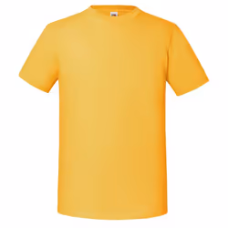 Fruit Of The Loom Mens Ringspun Premium Tshirt - XL UK, Sunflower