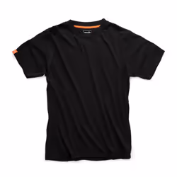 Scruffs Mens Work T-Shirt - XS, Black