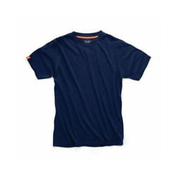 Scruffs Mens Work T-Shirt - 3XL, Navy