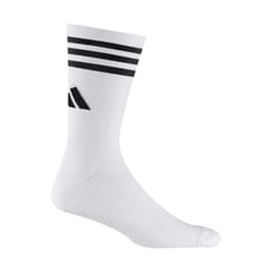 Adidas Mens Contrast Striped Crew Socks (Pack of 3) - 12 UK-14 UK, White