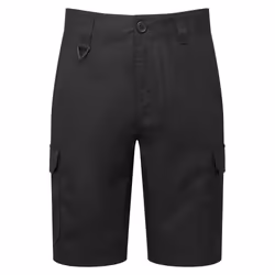 Premier Mens Work Cargo Shorts - 2XL, Black