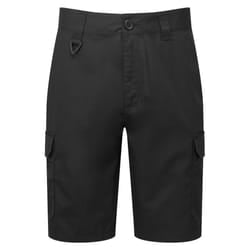 Premier Mens Work Cargo Shorts - 2XL, Black