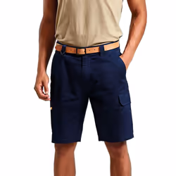 Premier Mens Work Cargo Shorts - XS, Navy