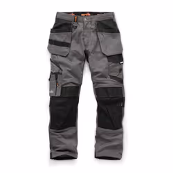 Scruffs Mens Trade Work Trousers - 38R, Graphite