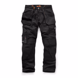 Scruffs Mens Trade Work Trousers - 34R, Black