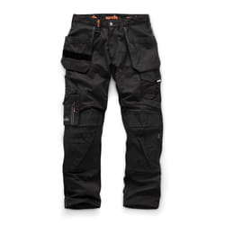 Scruffs Mens Trade Work Trousers - 34R, Black