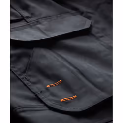 Scruffs Mens Work Trousers - 32L, Black